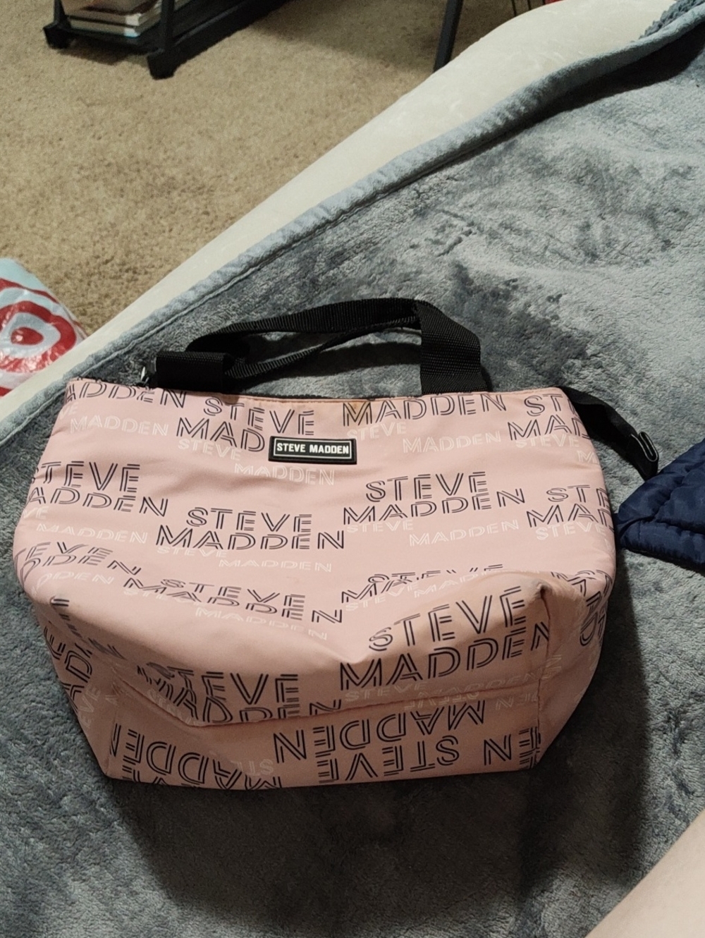 Steve Madden Blush Pink Lunch Bag